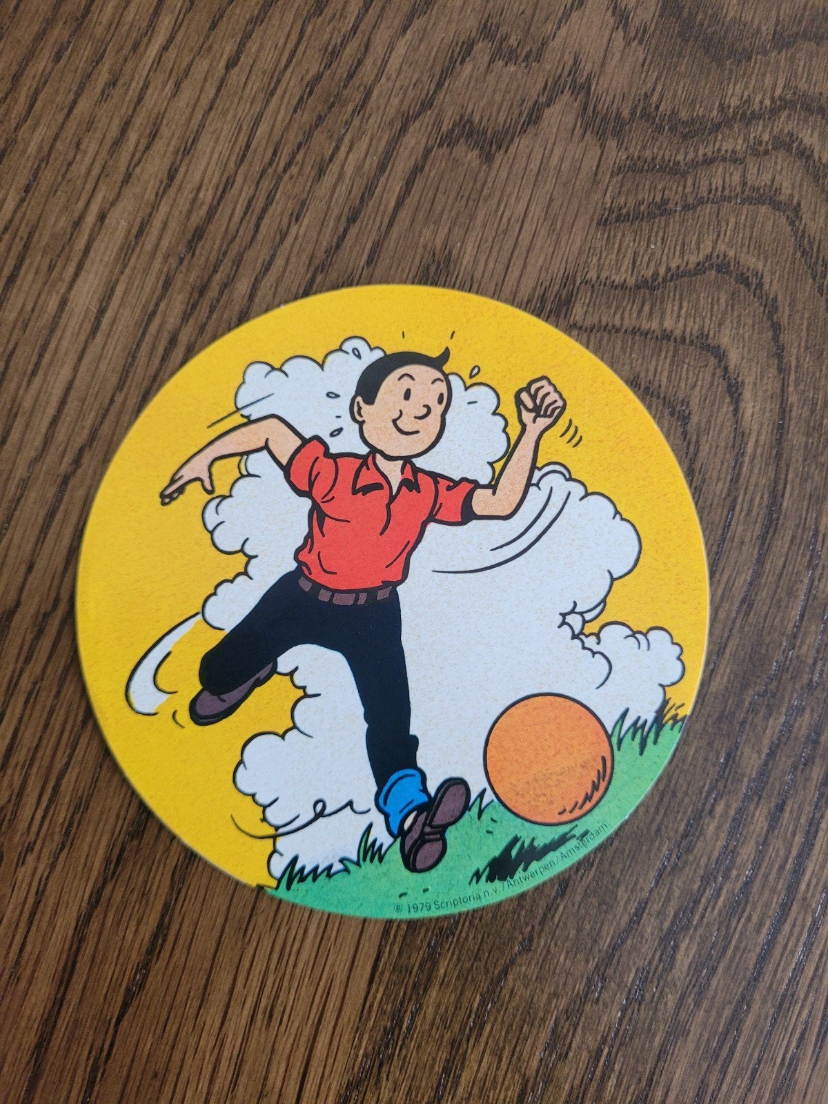 oude sticker suske en wiske, Ophalen of Verzenden