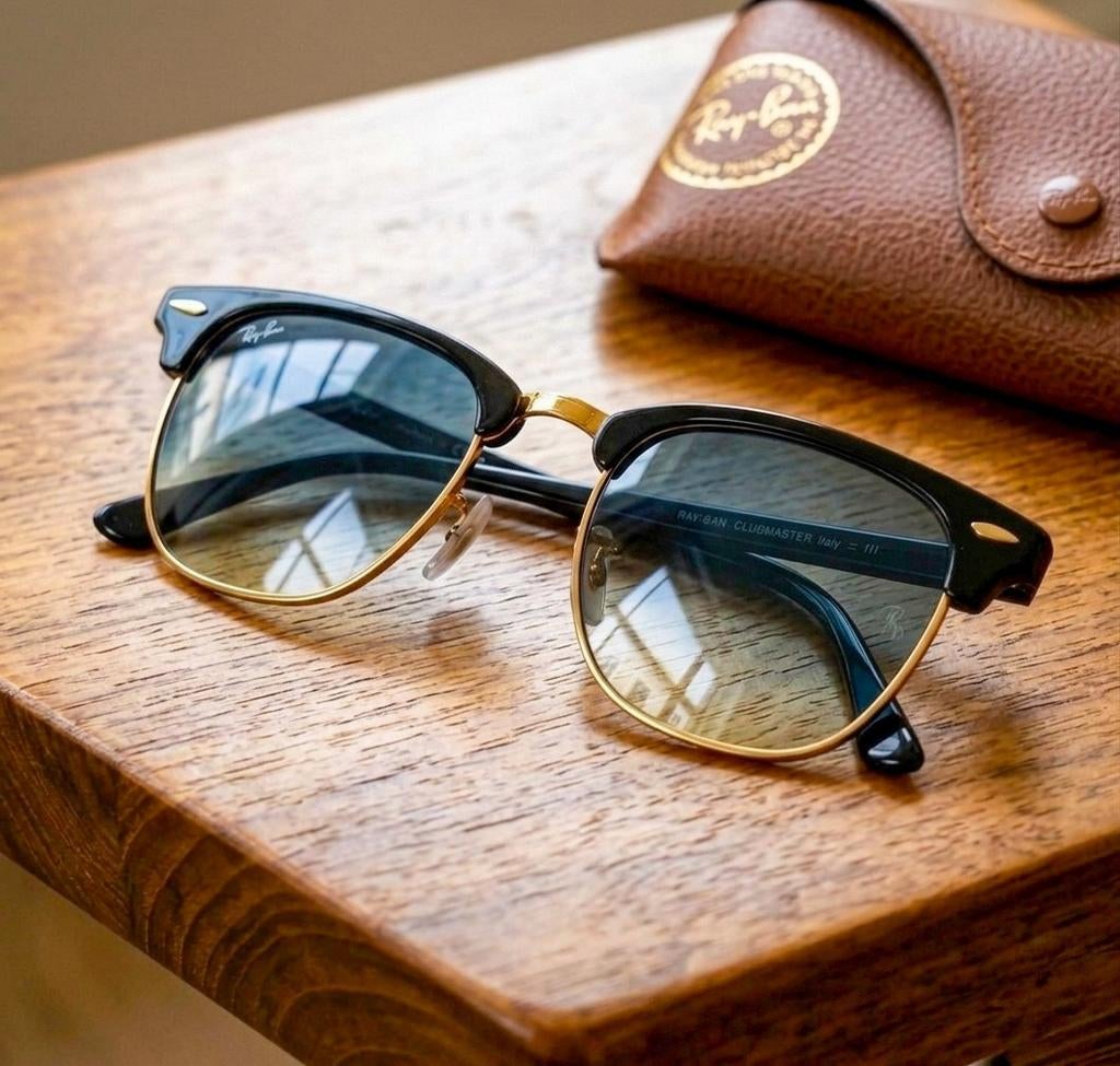 Rayban clubmaster, Sunglasses, Zonnebril, Ophalen of Verzenden, Zonnebril
