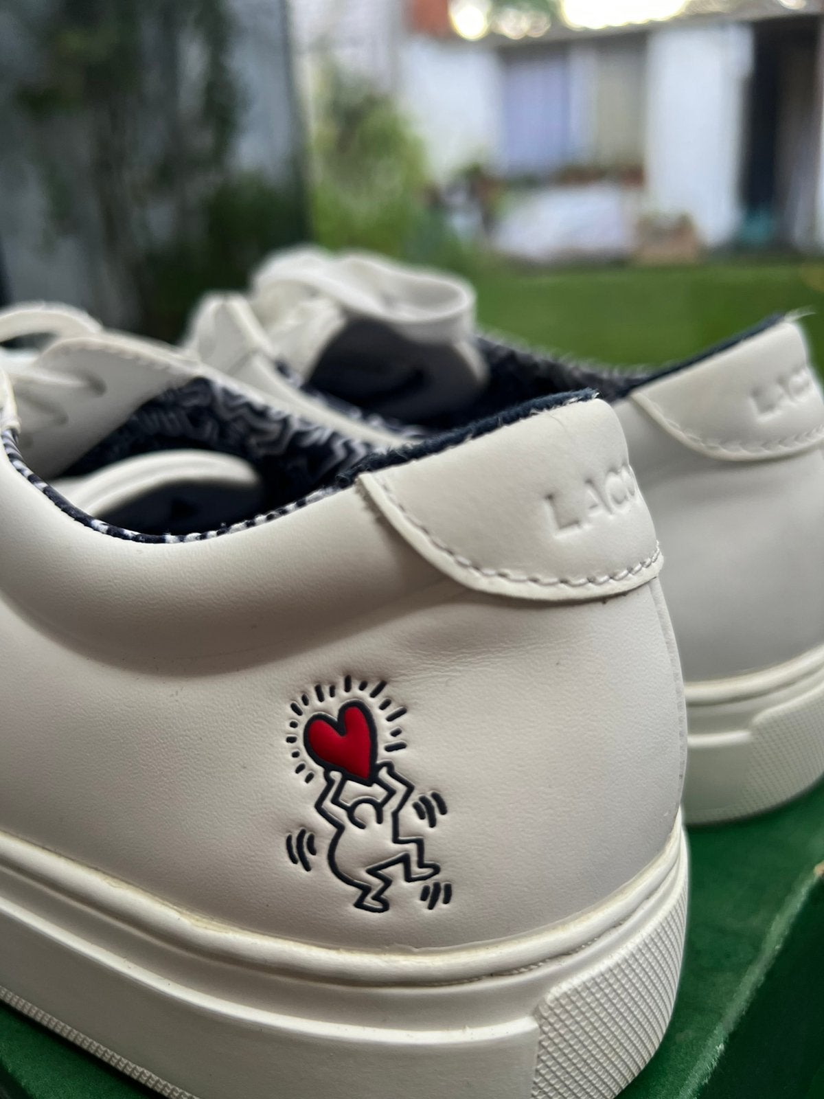 Lacoste sneakers, Wit, Ophalen of Verzenden, Zo goed als nieuw, Sneakers