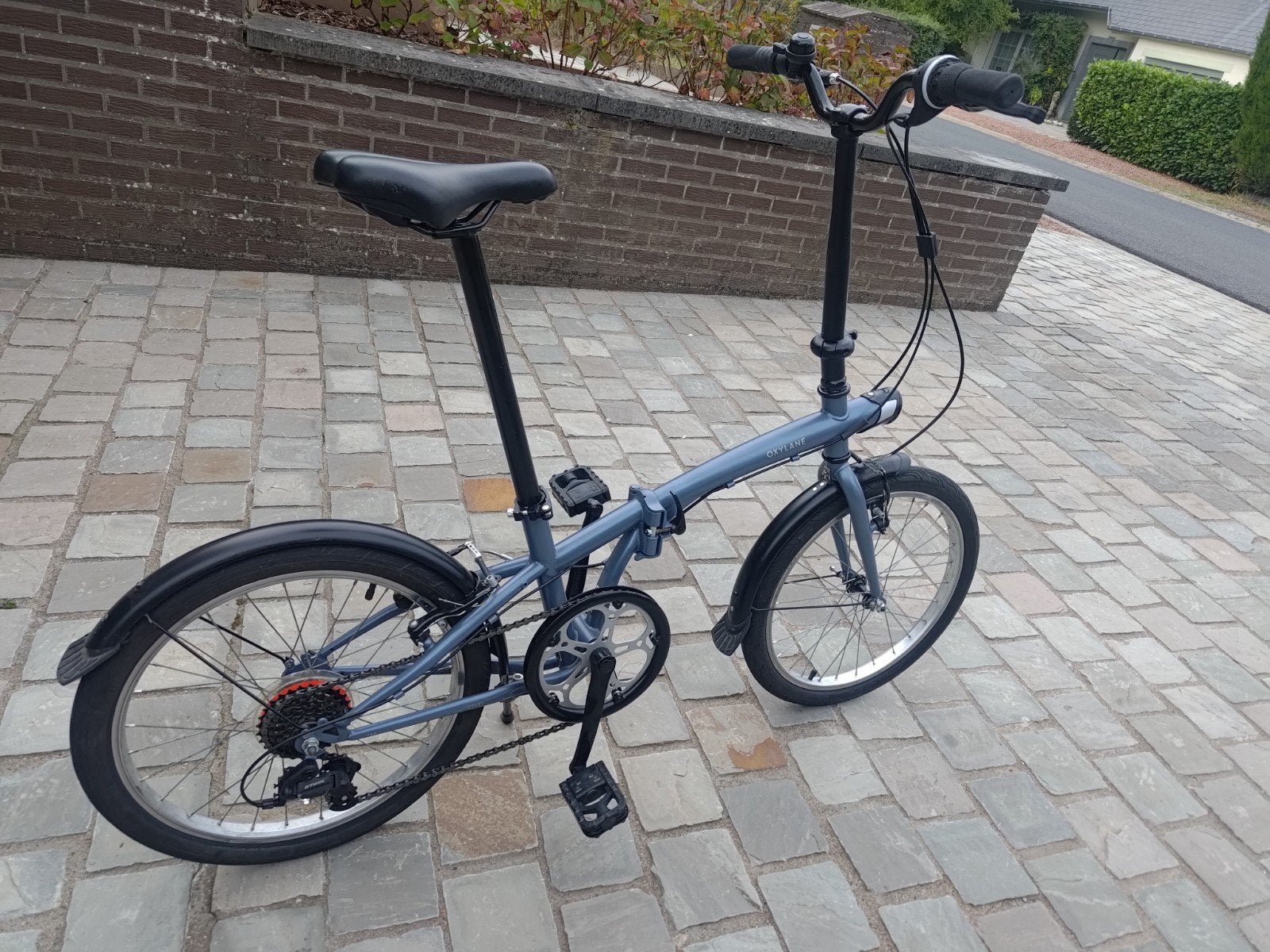 vélo pliant fold 120 gris, Vitesses, Frein sur jante, Enlèvement, Utilisé
