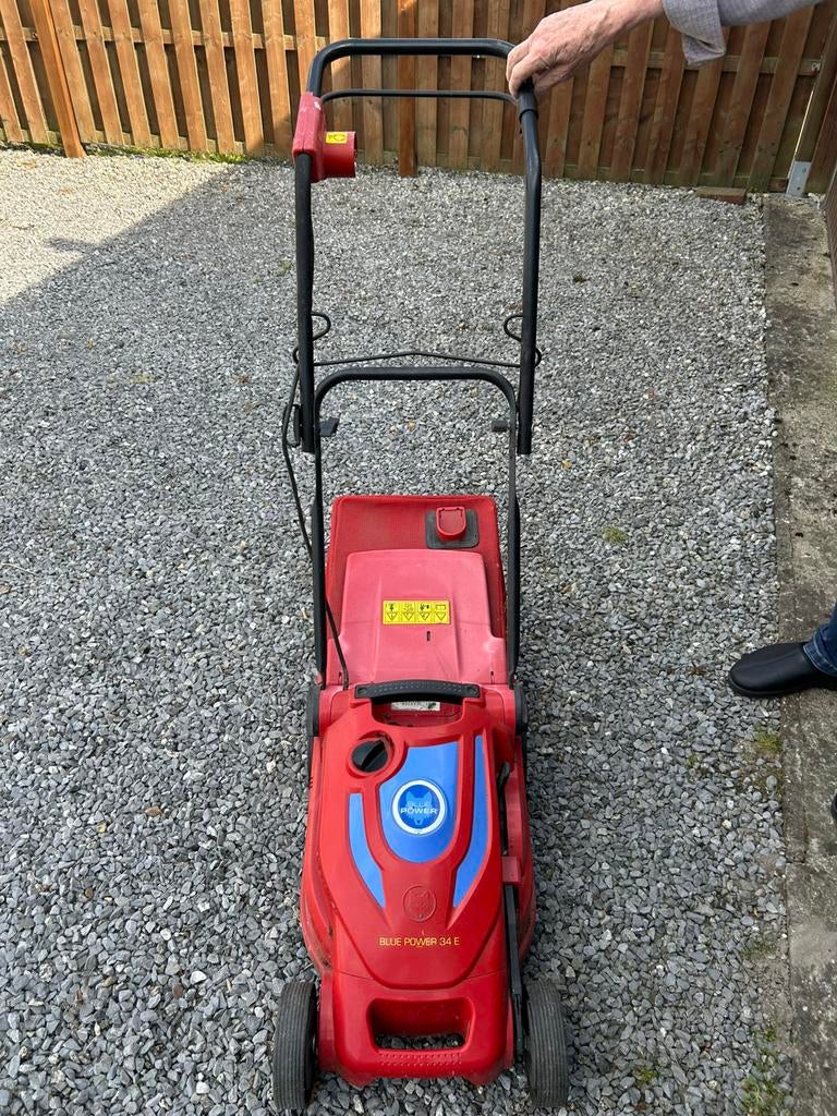 Electrische grasmaaier Wolf garten 34E, Tuin en Terras, Grasmaaiers, Ophalen, Zo goed als nieuw