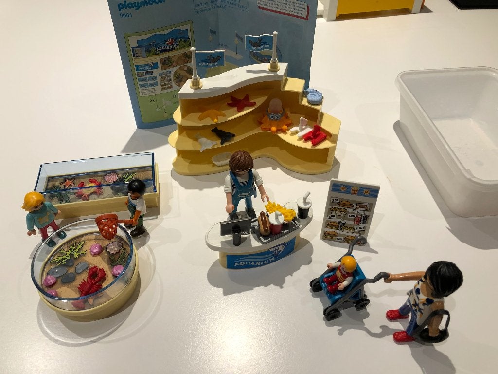 Playmobil aquarium, Ophalen, Zo goed als nieuw