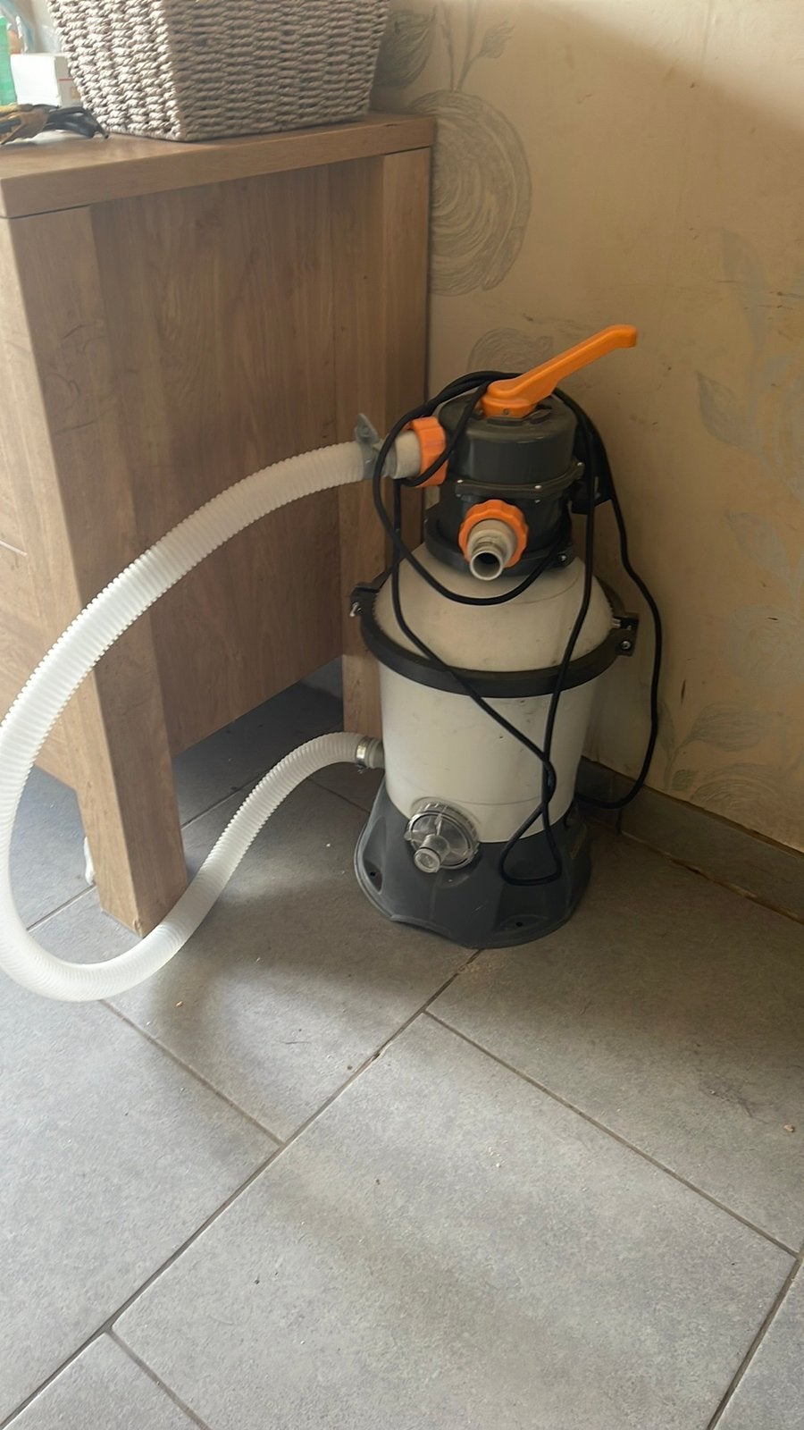 Te koop zandfiltet pomp, Ophalen, Zo goed als nieuw