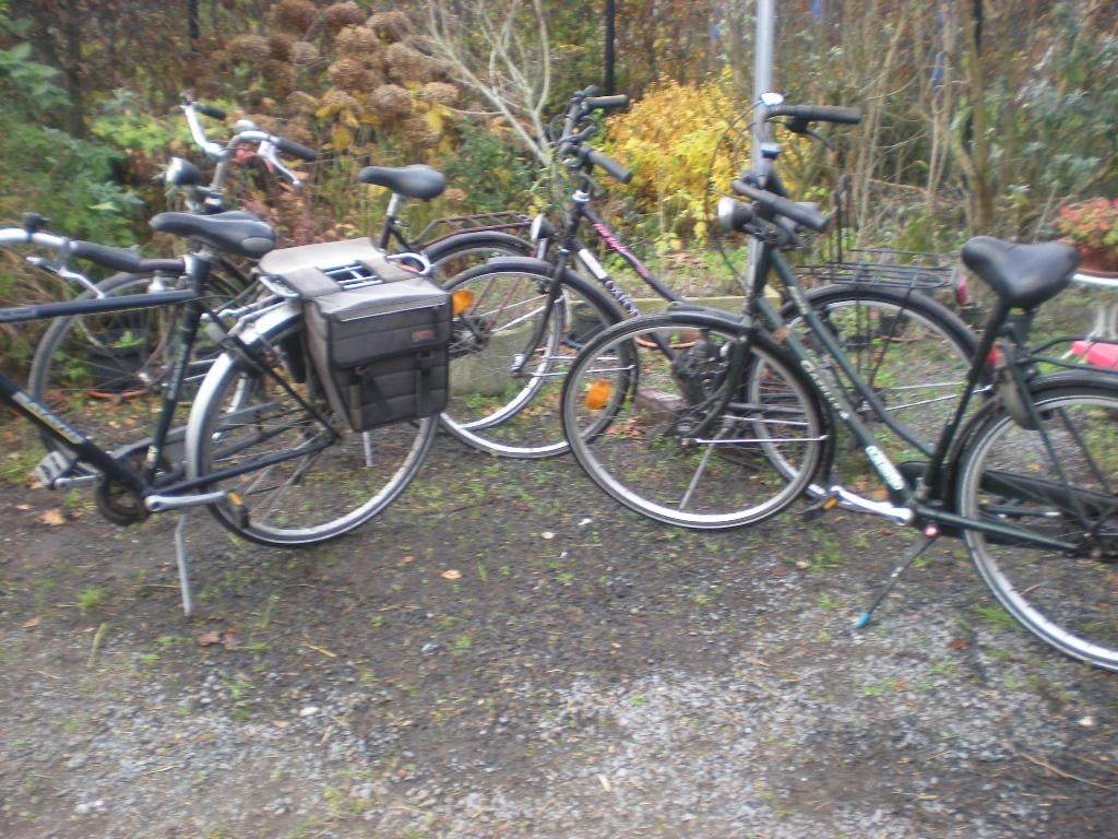 4 op te knappen fietsen voor 80 €, Ophalen