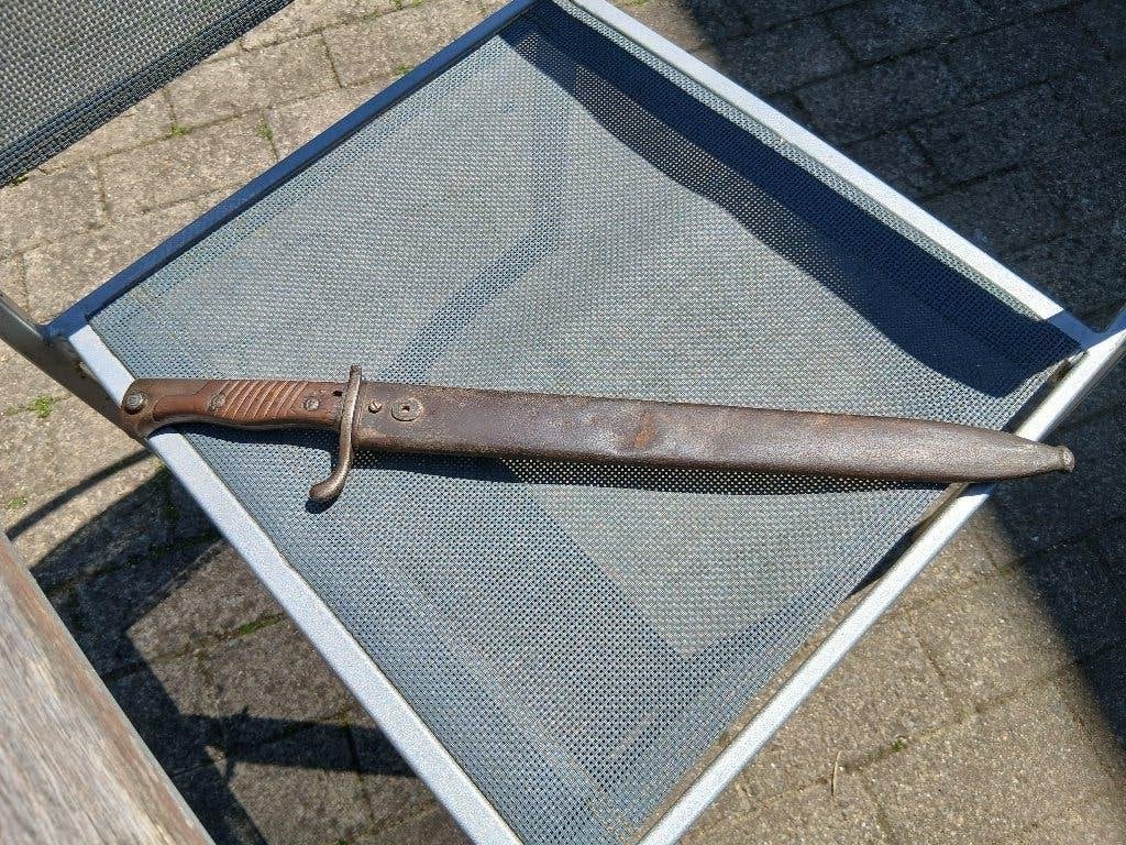 Baionnette S 98-05 aA 1912 Erfurt, Collections, Objets militaires | Seconde Guerre mondiale, Armée de terre, Envoi