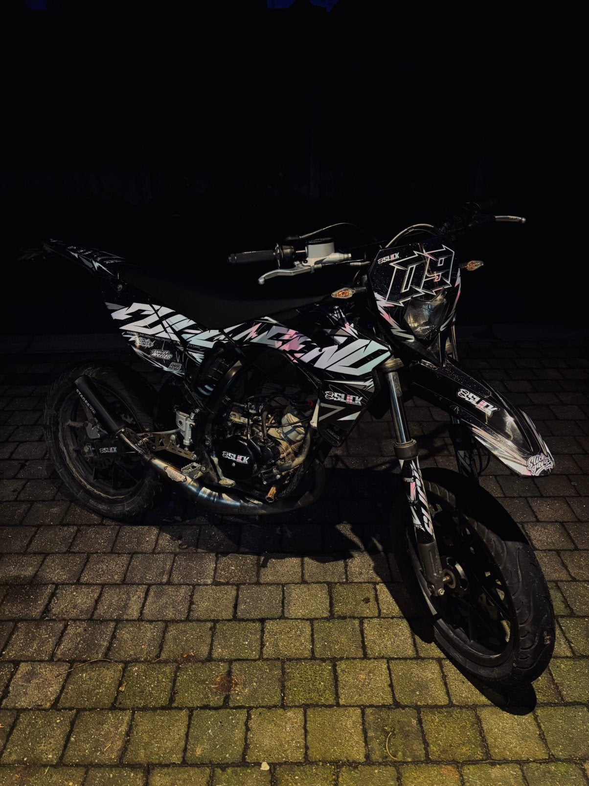 Sherco sm 50, Fietsen en Brommers, Ophalen, 6 versnellingen, Gebruikt, Klasse B (45 km/u)