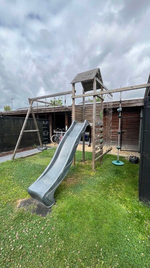Schommel Alaska Adventure Commando met glijbaan., Enlèvement, Utilisé, Toboggan