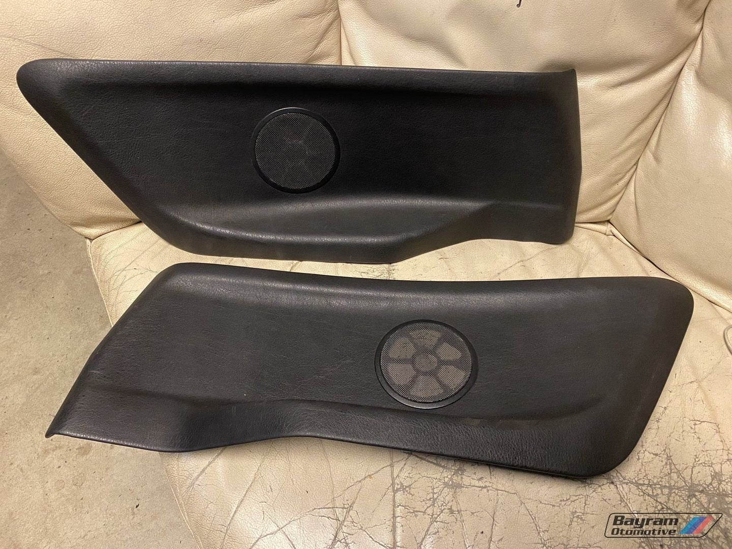 Bmw E36 cabrio deurpanelen achter inleg delen zwart leder m, Auto-onderdelen, Gebruikt, -, -, Ophalen of Verzenden