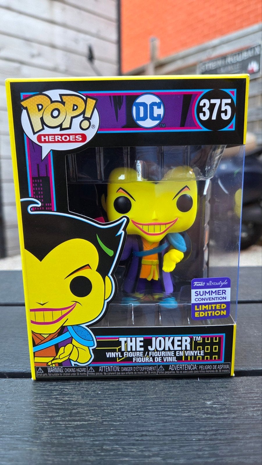 Funko POP! The Joker #375 DC Comics – Summer Convention Limi, Collections, Enlèvement, Comme neuf