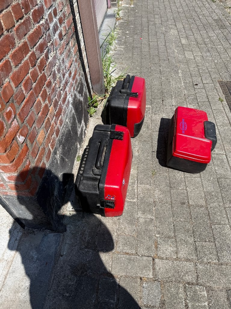 BMW K75 koffers, Motoren, Ophalen, Gebruikt