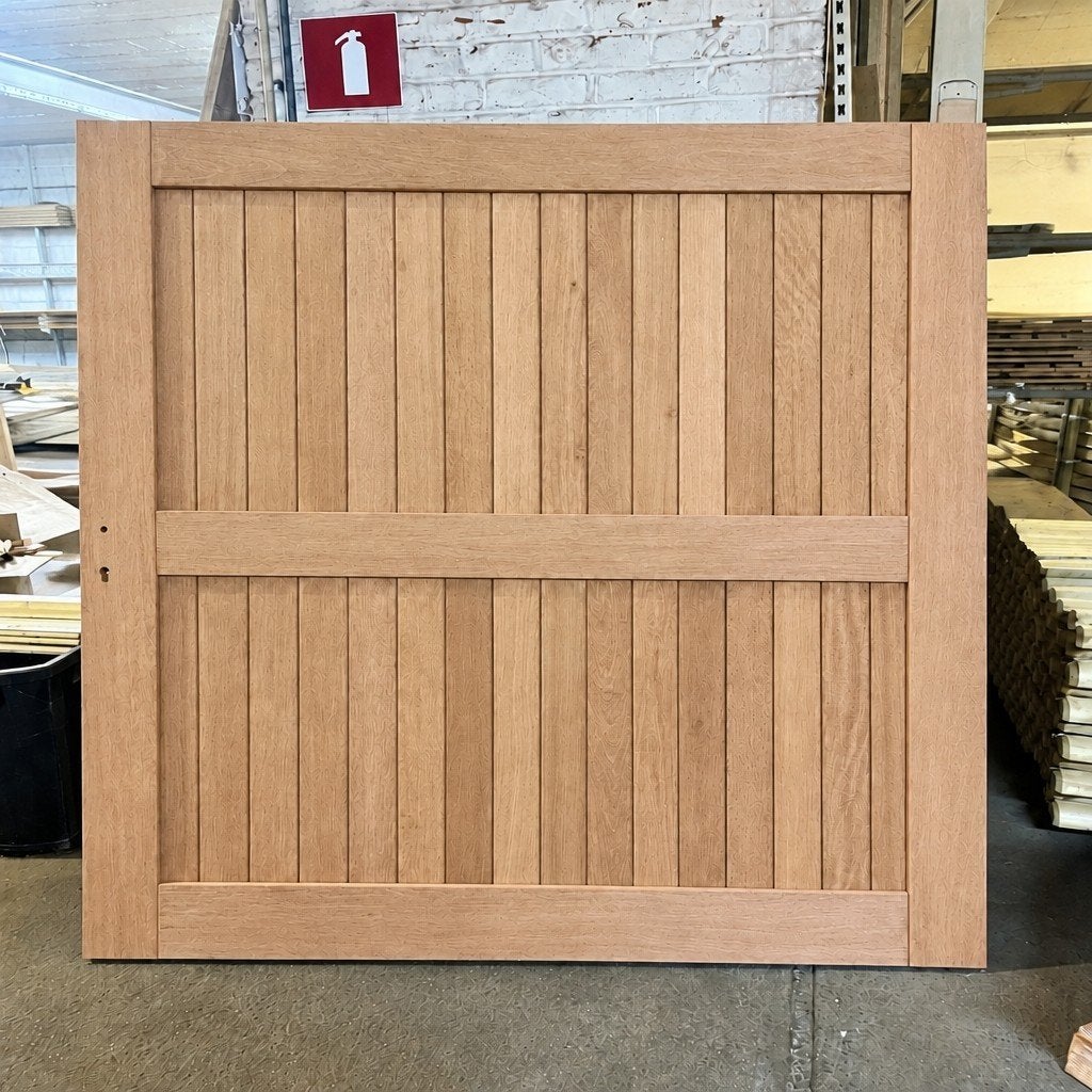 Porte double bois dur H180xL350cm (2x175) FIN DE SÉRIE -35%, Neuf, 200 cm ou plus, Enlèvement ou Envoi, Portail battant