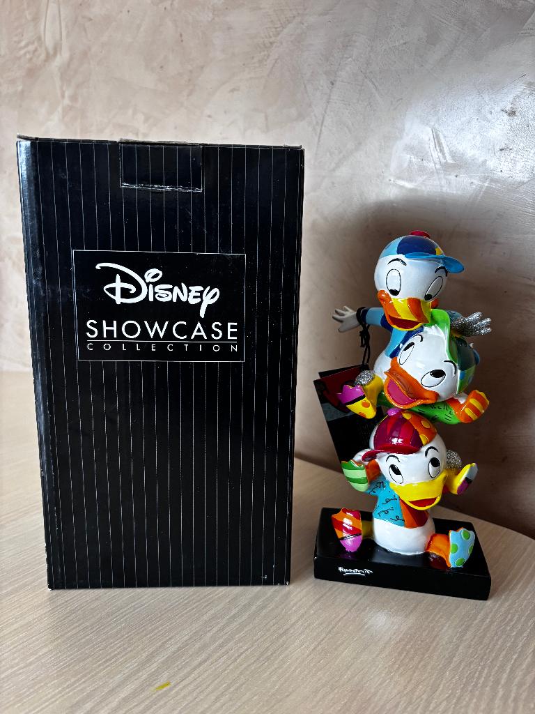 Disney Britto Huey, dewey and Louie = 1 beeldje als nieuw, Verzamelen, Ophalen of Verzenden, Overige figuren, Zo goed als nieuw