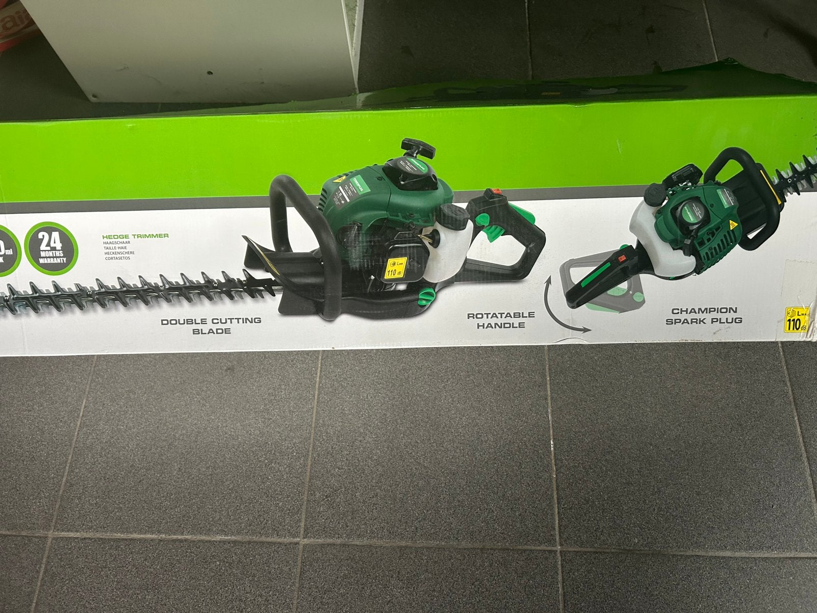 Powerplus garden, Ophalen, Zo goed als nieuw, Benzine