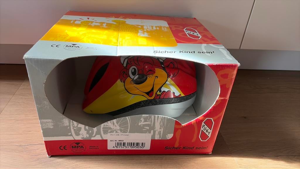 Kinder fietshelm PUKY maat XS, Ophalen, Zo goed als nieuw, XS
