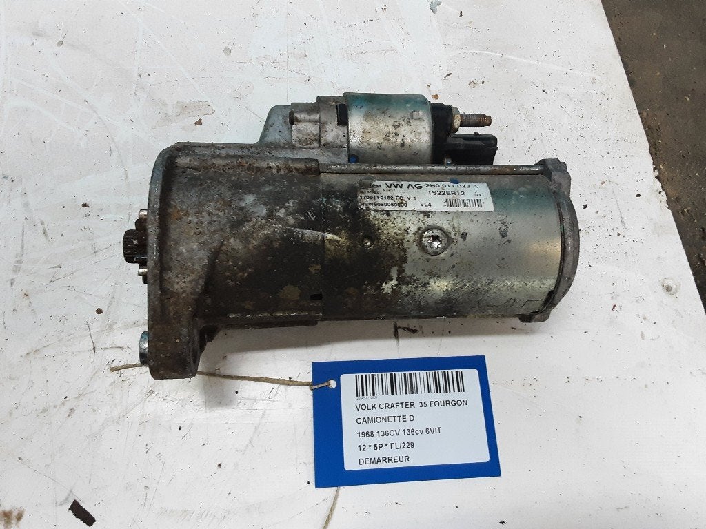 DÉMARREUR Volkswagen Crafter (01-2011/12-2016) (2H0911023A), Volkswagen, Volkswagen AG, Utilisé, Kundenbetreuung@volkswagen.de