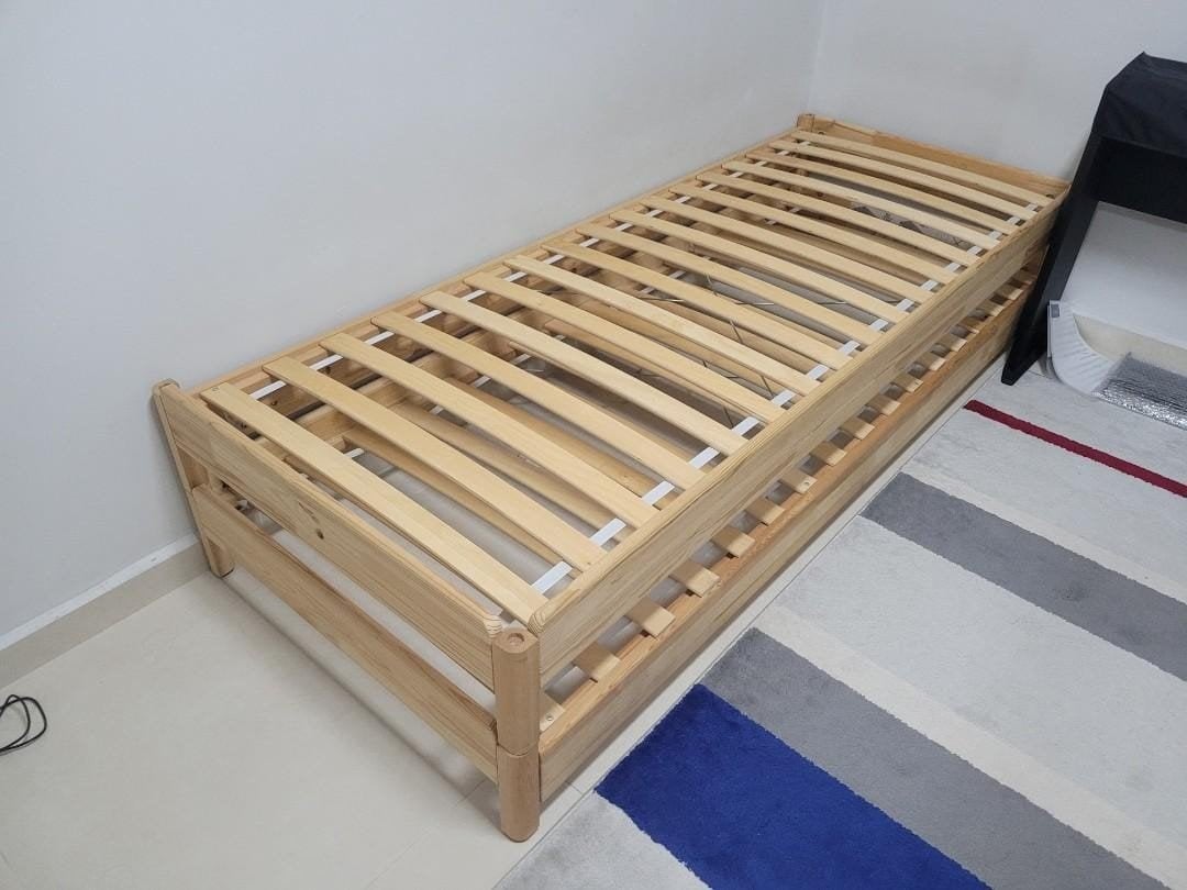 Lits utaker avec matelas 80x200 cm, Enlèvement, Matelas