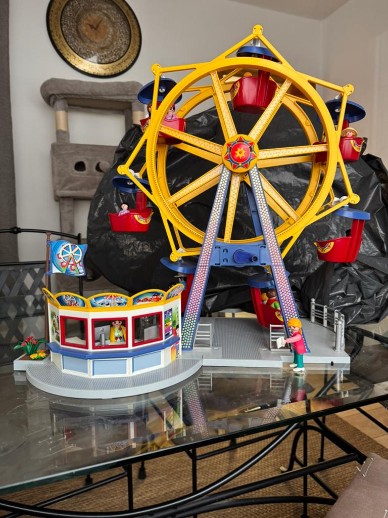 Reuzenrad met Playmobil 5552 verlichting, Kinderen en Baby's, Ophalen