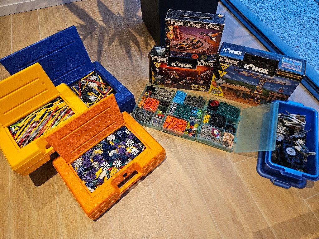 K'NEX (grote set), Ophalen, Zo goed als nieuw, K'nex