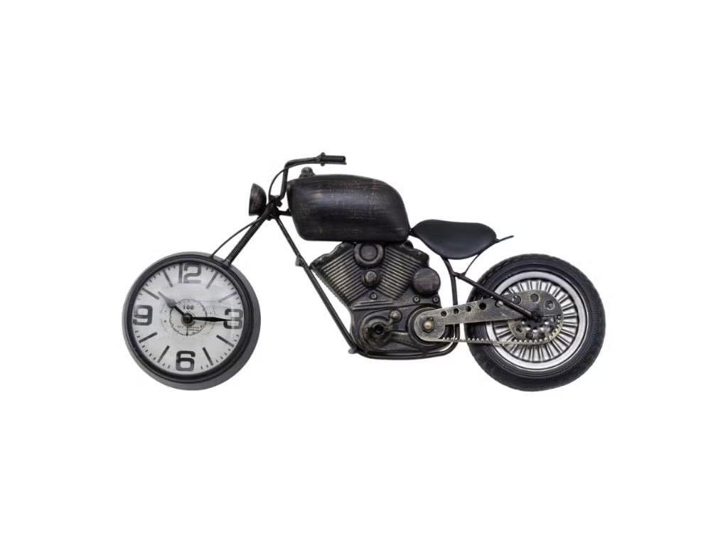 Volt! Tafelklok Motor Bruin – Stoer Design, Ophalen