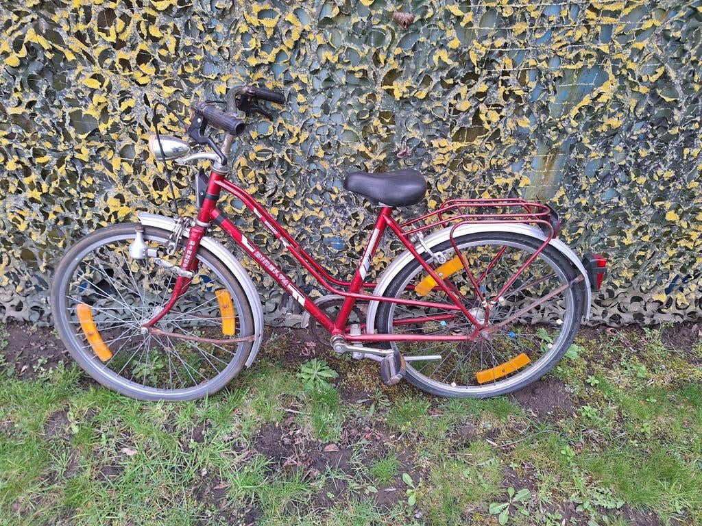 Kinderderfiets, Fietsen en Brommers, Ophalen, Gebruikt, Velgrem, Minder dan 16 inch