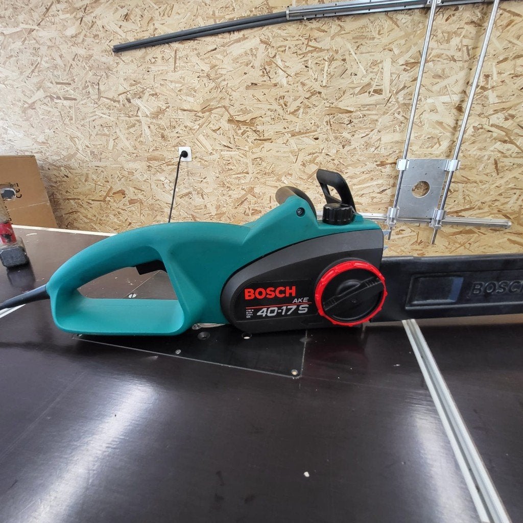 Tronçonneuse électrique Bosch, Tuin en Terras, Hand-tuingereedschap, Ophalen, Zo goed als nieuw, Overige soorten, Bosch