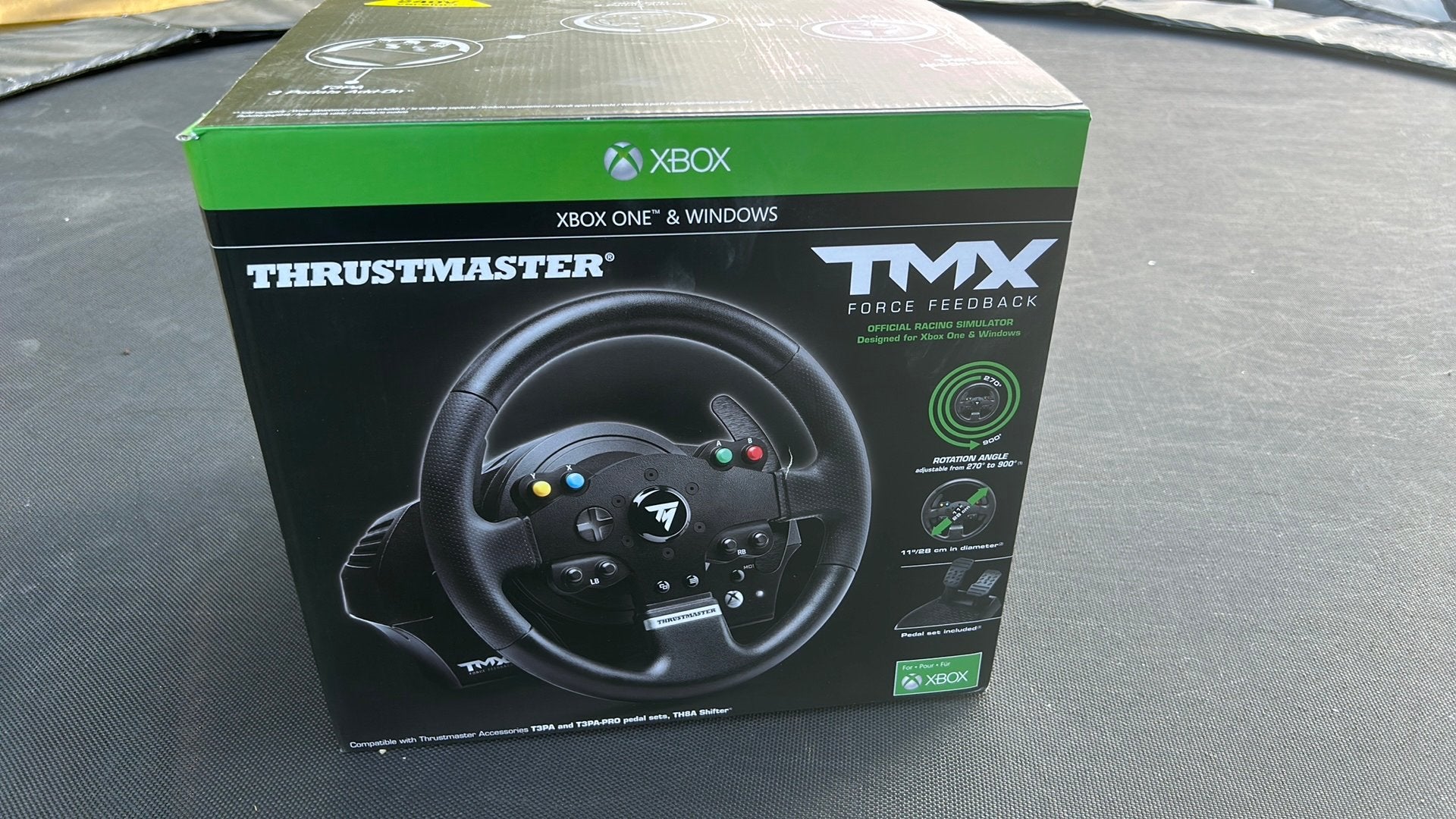 Thrustmaster TMX Force Feedback, Consoles de jeu & Jeux vidéo, Consoles de jeu | Xbox | Accessoires, Enlèvement, Comme neuf, Contrôleur