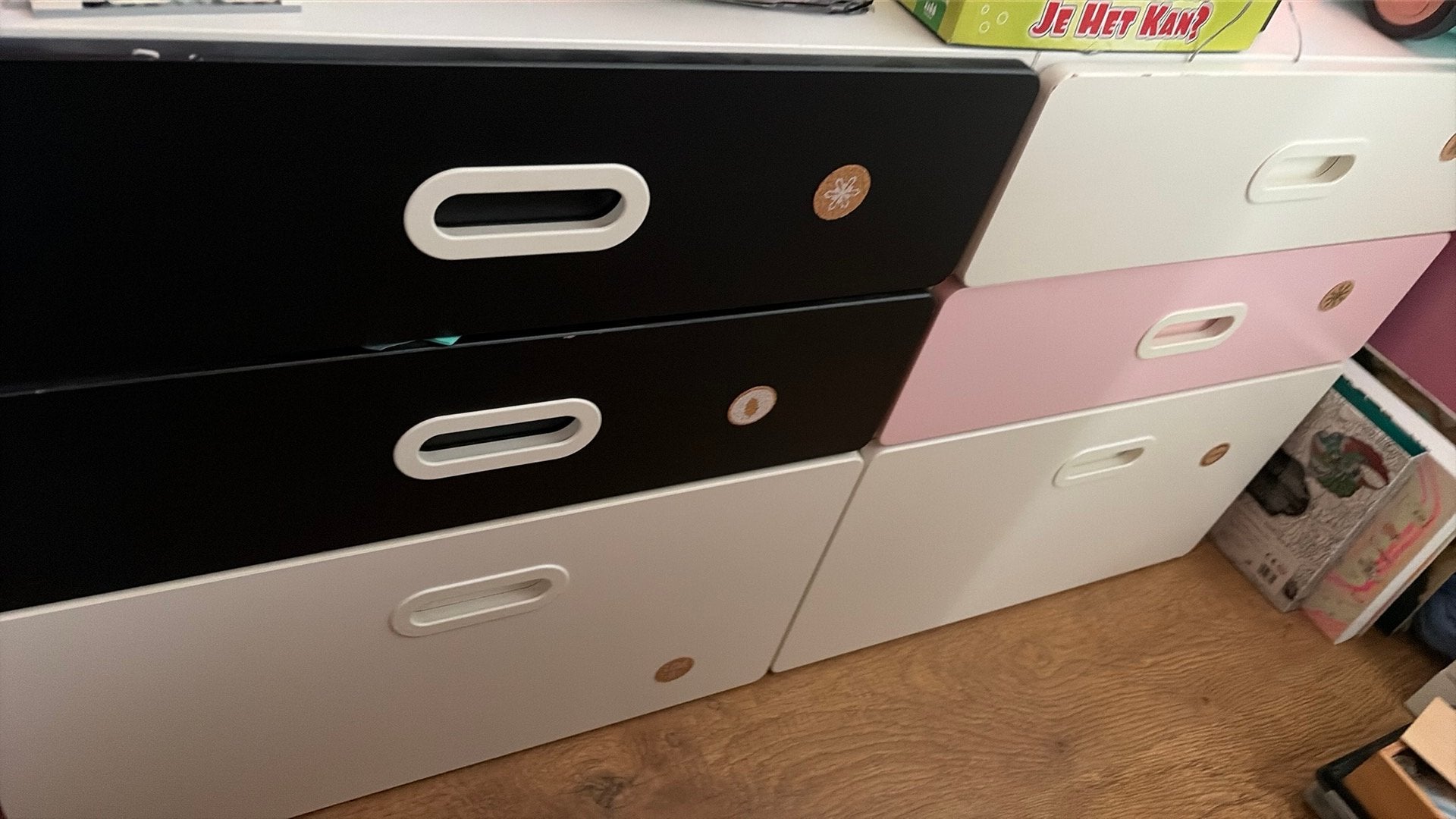 Ikea kast lades 2 stuks, Huis en Inrichting, 3 of 4 laden, Ophalen, Gebruikt, Overige houtsoorten