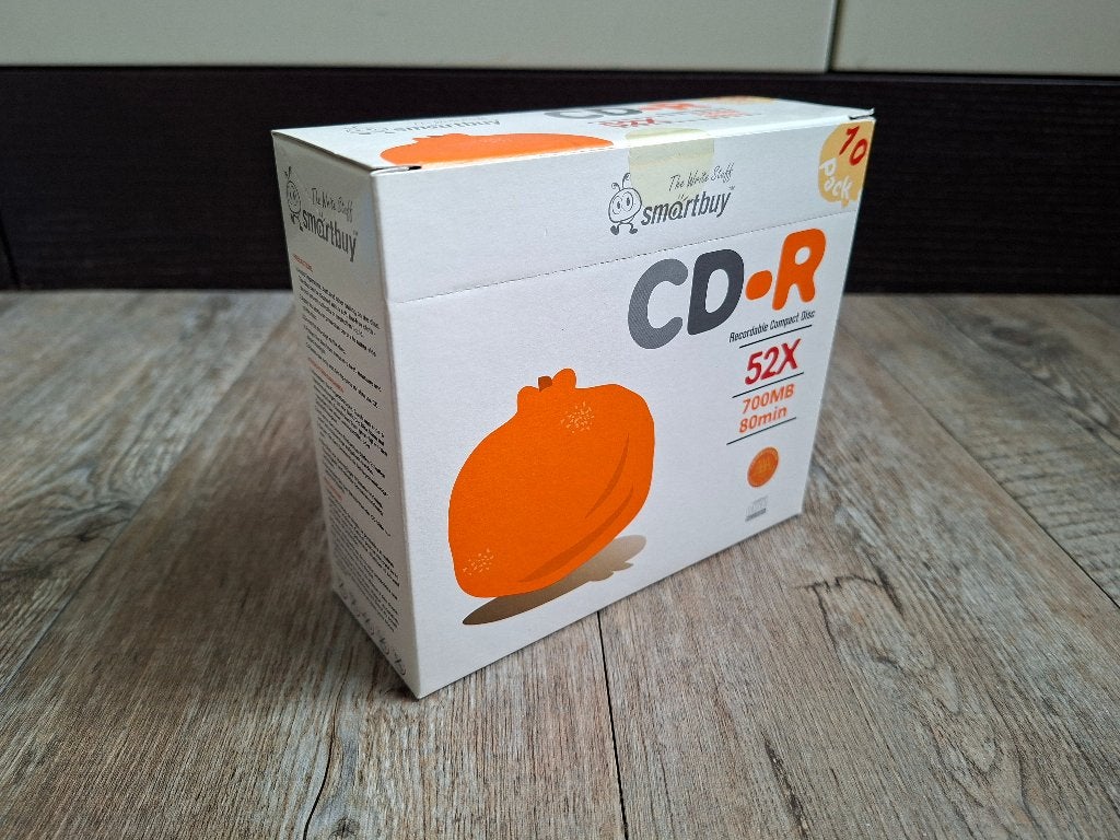 Doos (sealed) met 10 CD-R - 700 MB 80 min 52x - SmartBuy, Computers en Software, Ophalen of Verzenden, Nieuw, Cd, SmartBuy