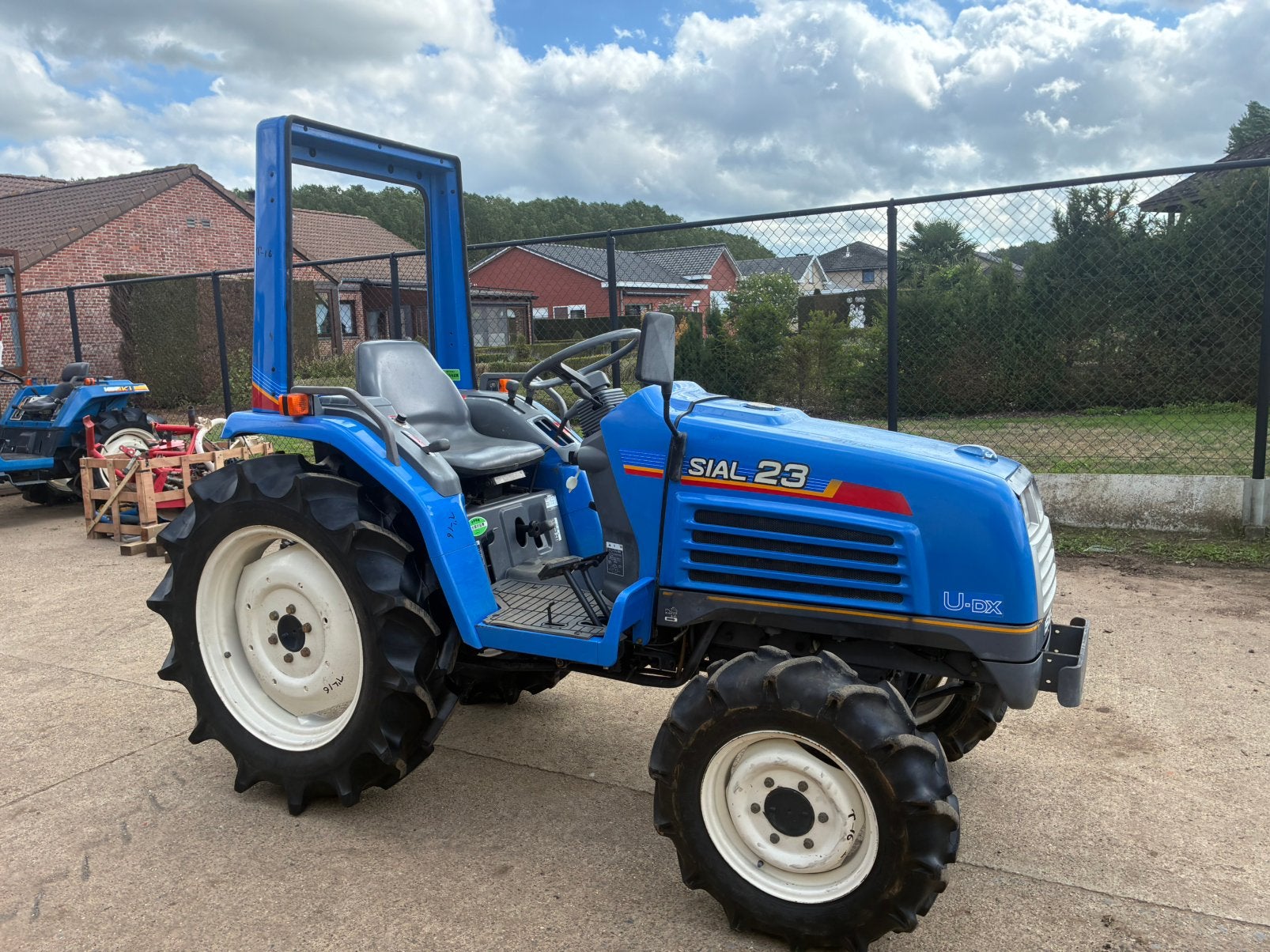 Minitractor Iseki Sial 23, Ophalen