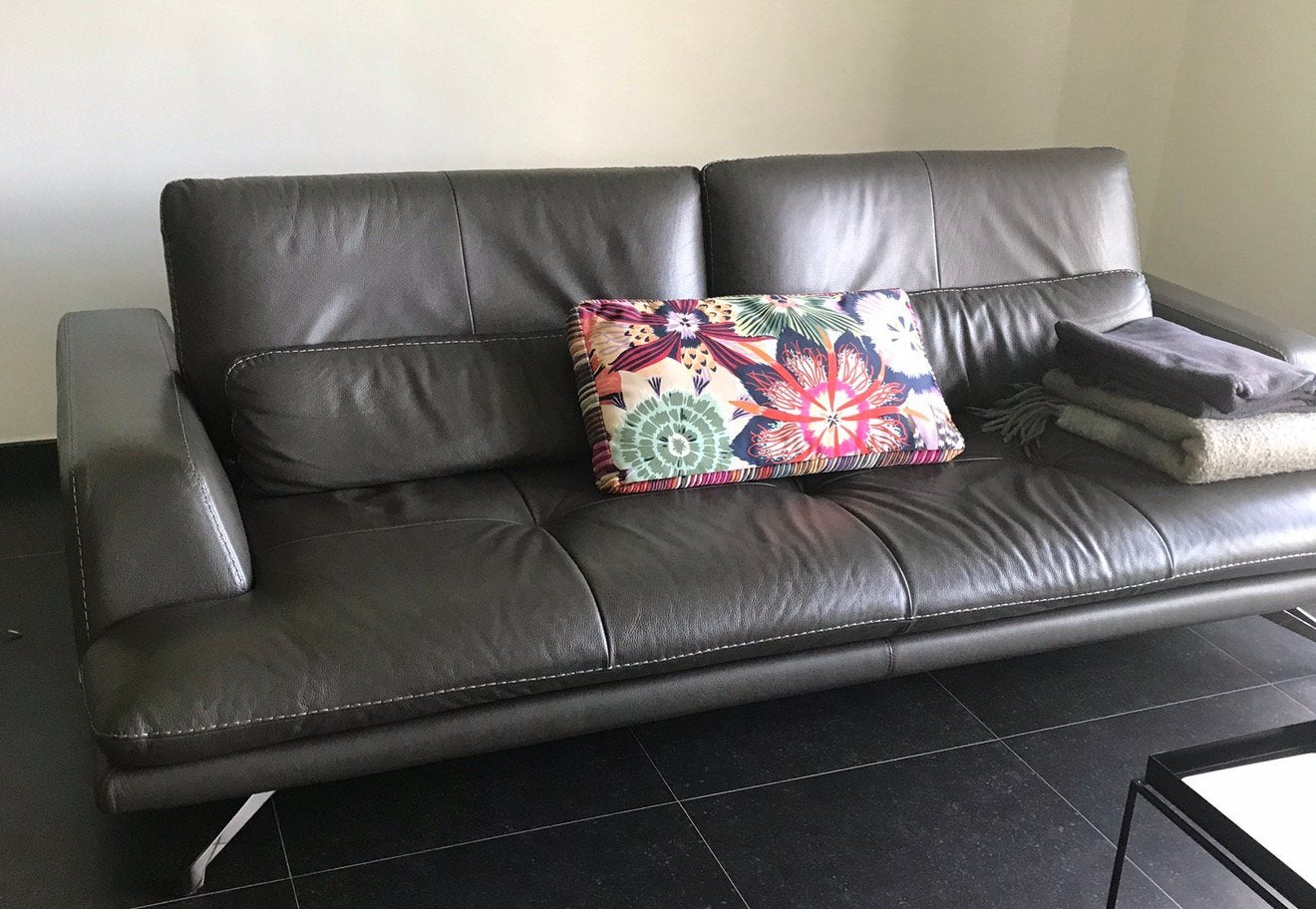 Canape Roche Bobois, Huis en Inrichting, Zetels | Zetels, Ophalen, Driepersoons, Leer, Zo goed als nieuw