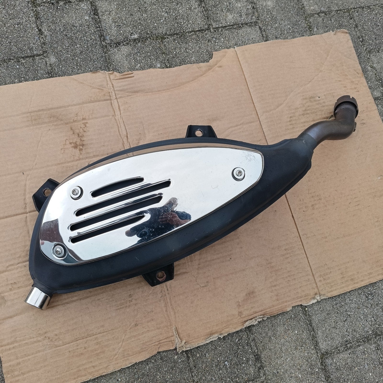 Originele Vespa Piaggio GTS Uitlaatdemper 300cc, Ophalen