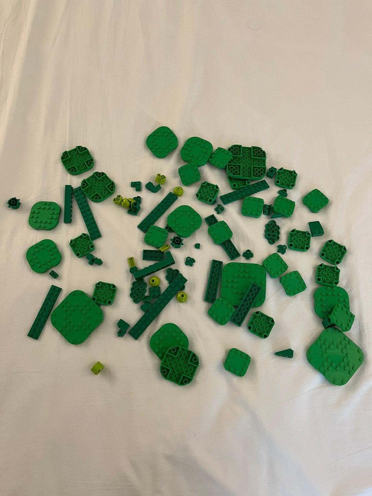 Lego blokken groen 90 st, Kinderen en Baby's, Ophalen, Zo goed als nieuw, Lego