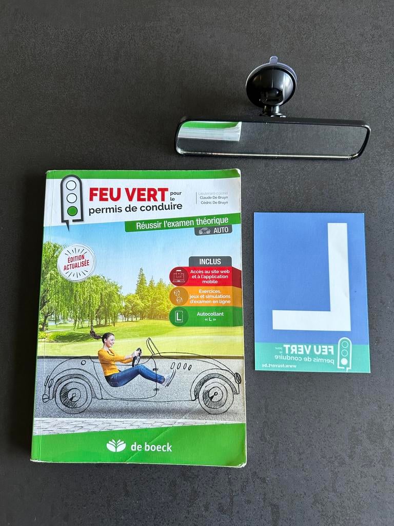 Feu Vert 16ème édition 2023 + rétroviseur intérieur, Enlèvement, Utilisé