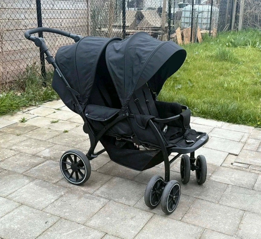 Kinderwagen duo, Ophalen, Regenhoes