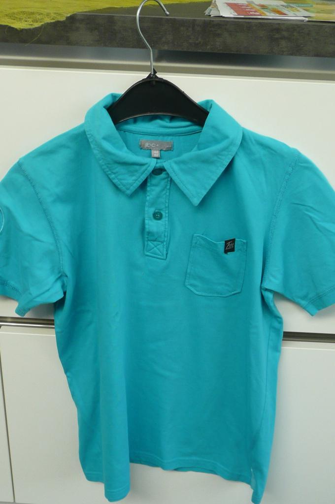 Polo JBC appelblauwzeegroen (K338), Kinderen en Baby's, Ophalen of Verzenden, Zo goed als nieuw, Shirt of Longsleeve, JBC.