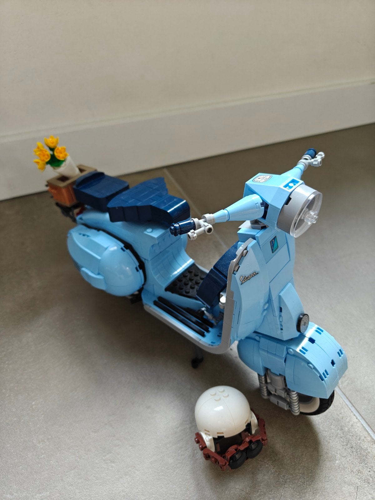 Lego 10298 Vespa, Kinderen en Baby's, Ophalen, Lego, Zo goed als nieuw, Complete set