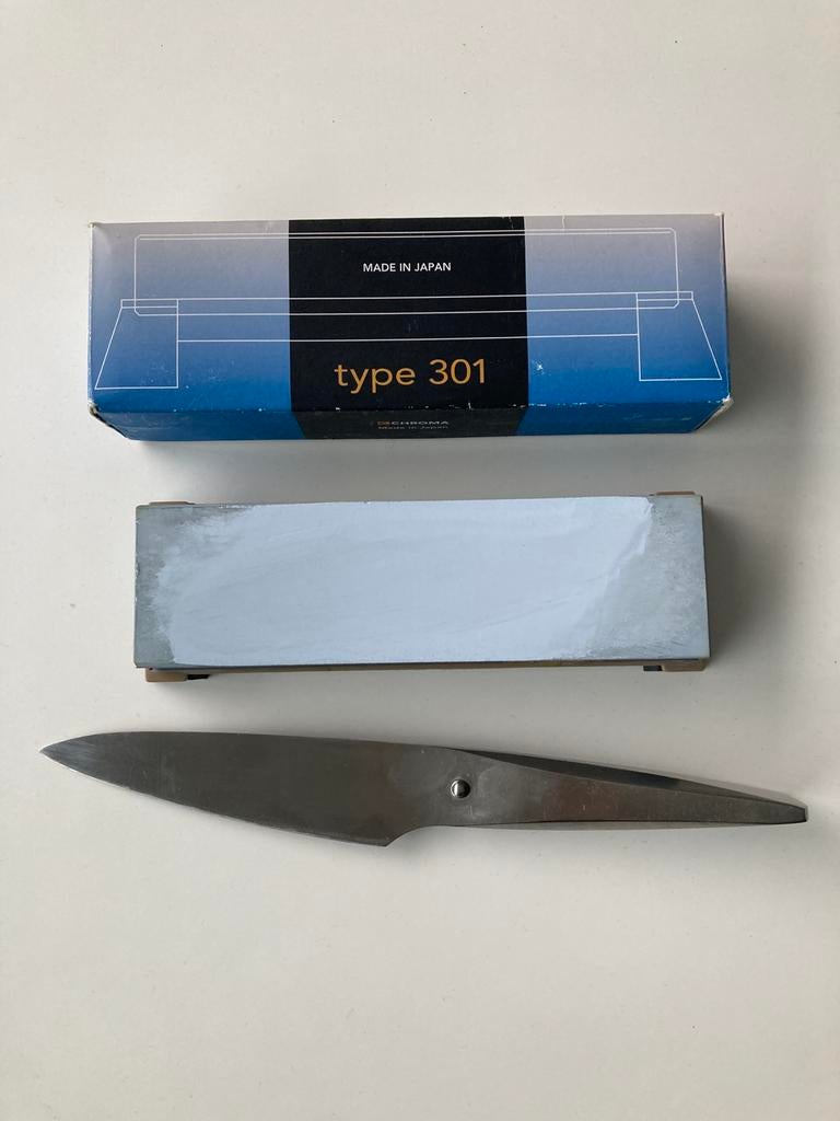 Porsche chroma mes 26 cm lemmet 13 cm, Ophalen of Verzenden, Zo goed als nieuw