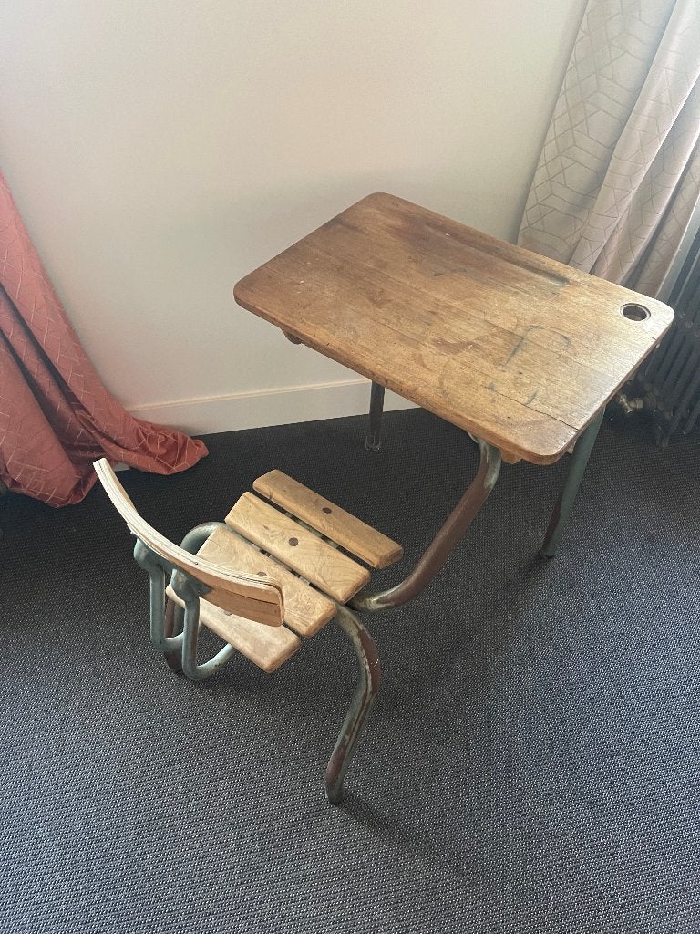Ancien bureau d'écolier, Ophalen, Gebruikt, Overige merken, Overige typen