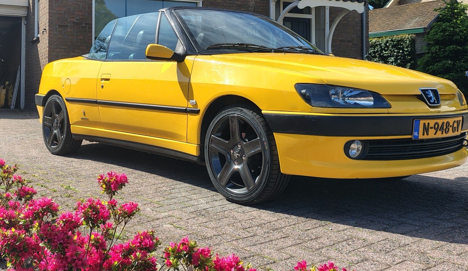 Peugeot 306 cabriolet cabriolet jaune 1.6, Achat, Particulier, Jaune, Cabriolet