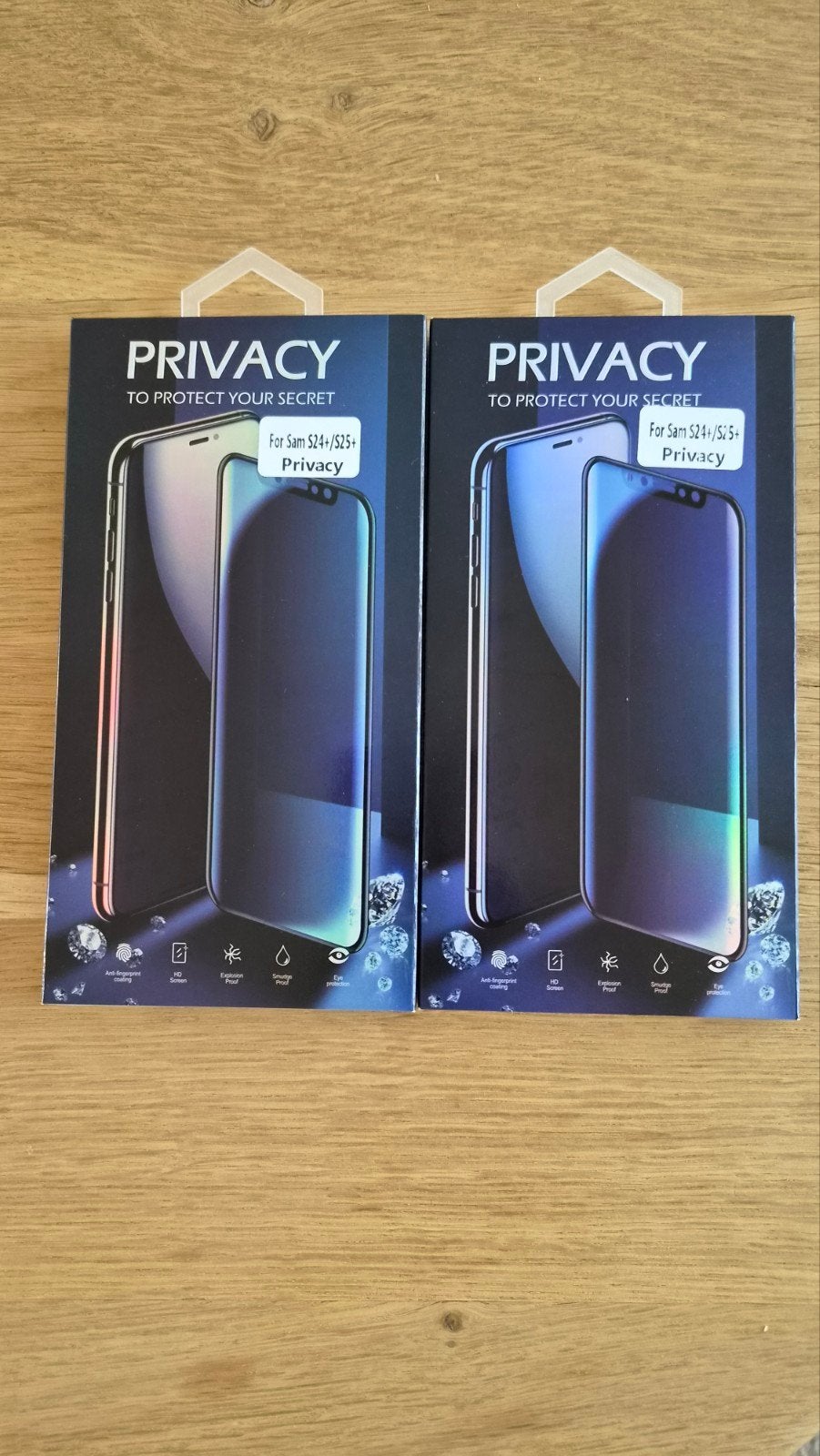 Verre privacy Samsung galaxy s24+