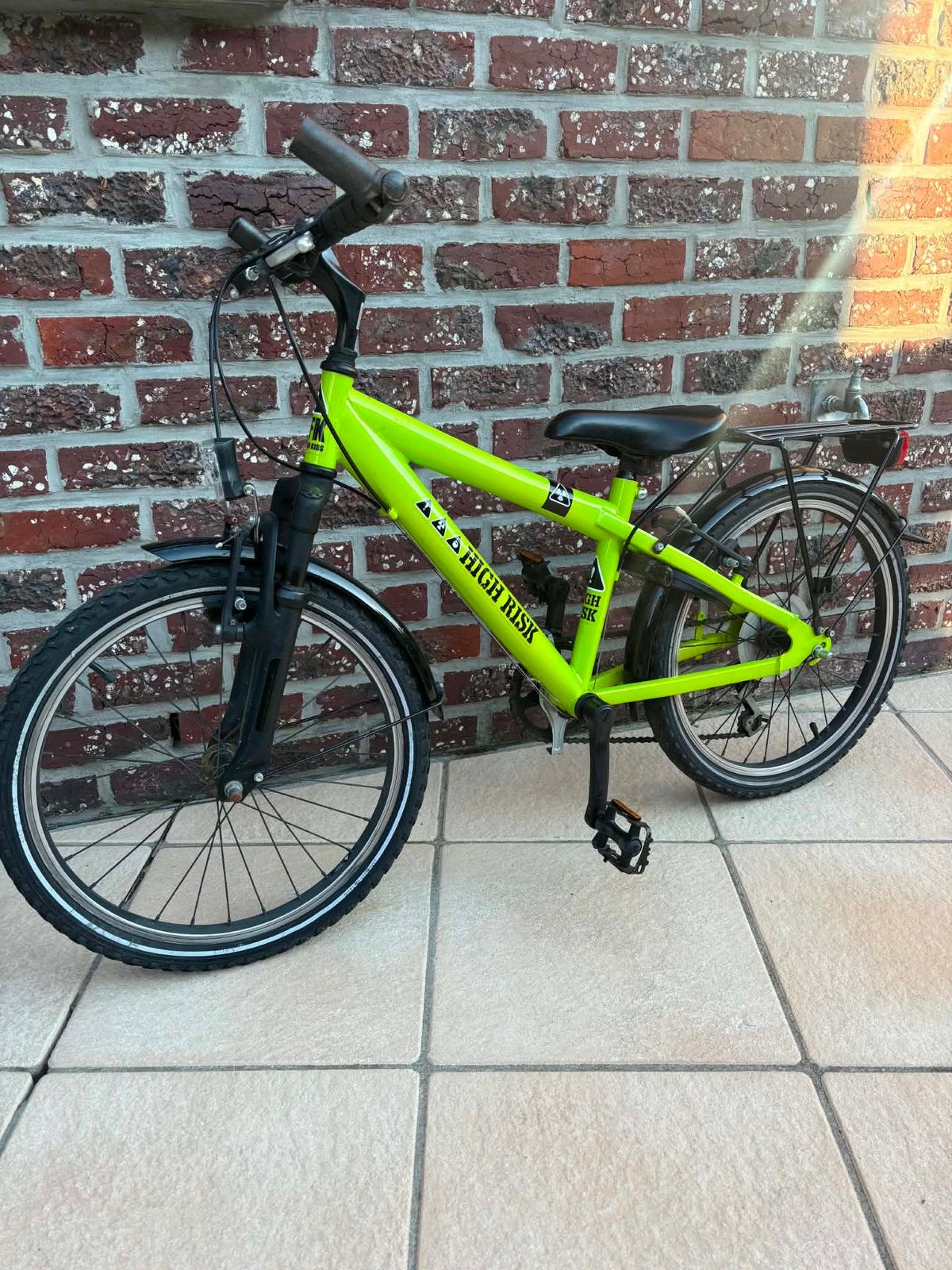 Jongensfiets high risk, Ophalen, Gebruikt, 20 inch, Versnellingen