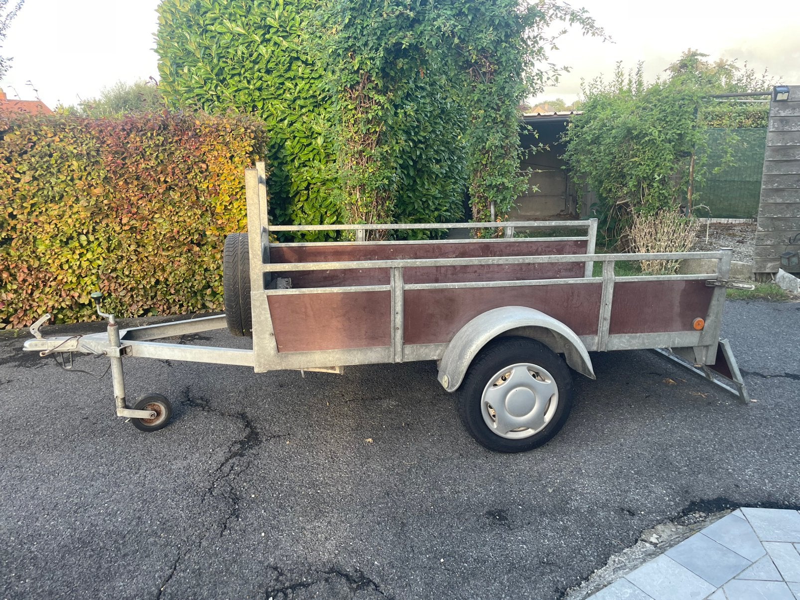 Degelijke aanhangwagen L 225 B 130, Autos : Divers, Remorques, Enlèvement, Comme neuf