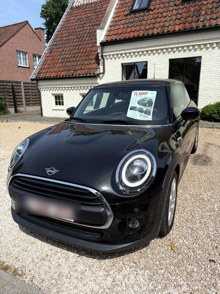 MINI One 1.5 benzine 2019 | 3-deurs | Manueel | 109.754 km, Auto's, Voorwielaandrijving, Stof, 0 kg, Zwart