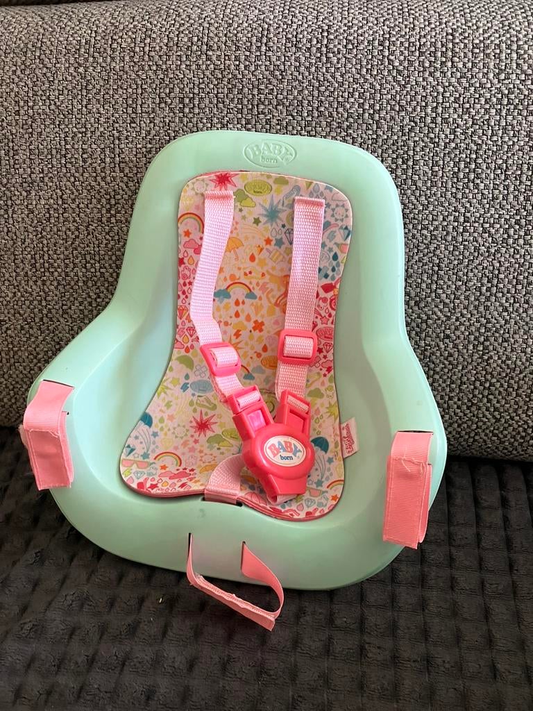 Siège de vélo Baby Born Zapf Creation pour poupée 43 cm, Enlèvement ou Envoi, Comme neuf