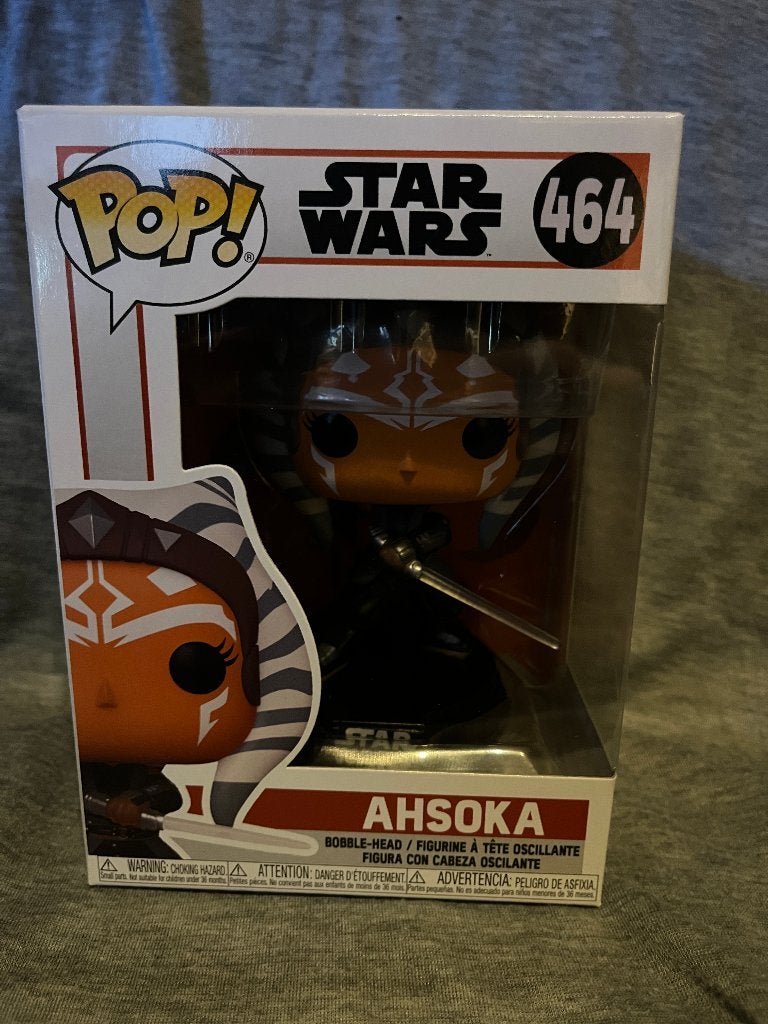 6. Funko Pop ! Star Wars - Ahsoka, Enlèvement ou Envoi, Comme neuf, Statue ou Buste