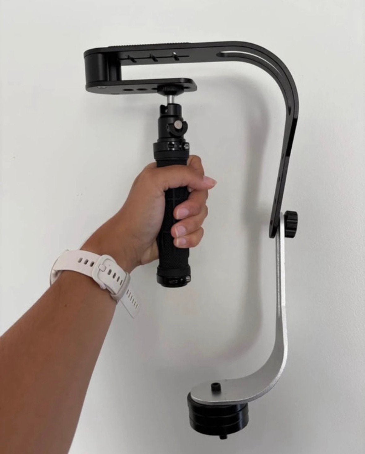 Stabilisateur vidéo léger pour DSLR et caméscopes, Enlèvement, Comme neuf, Autres marques