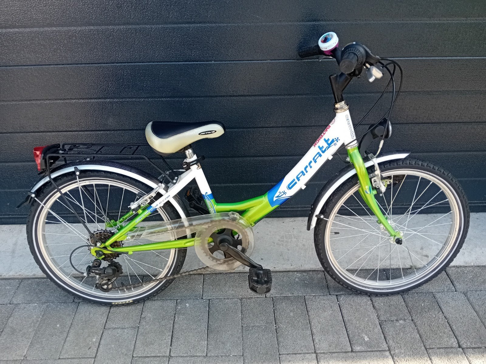 Kinderfiets meisjesfiets CarrattDance 20inch 6 speed 🚲, Frein sur jante, Stabilisateurs, Comme neuf, Enlèvement
