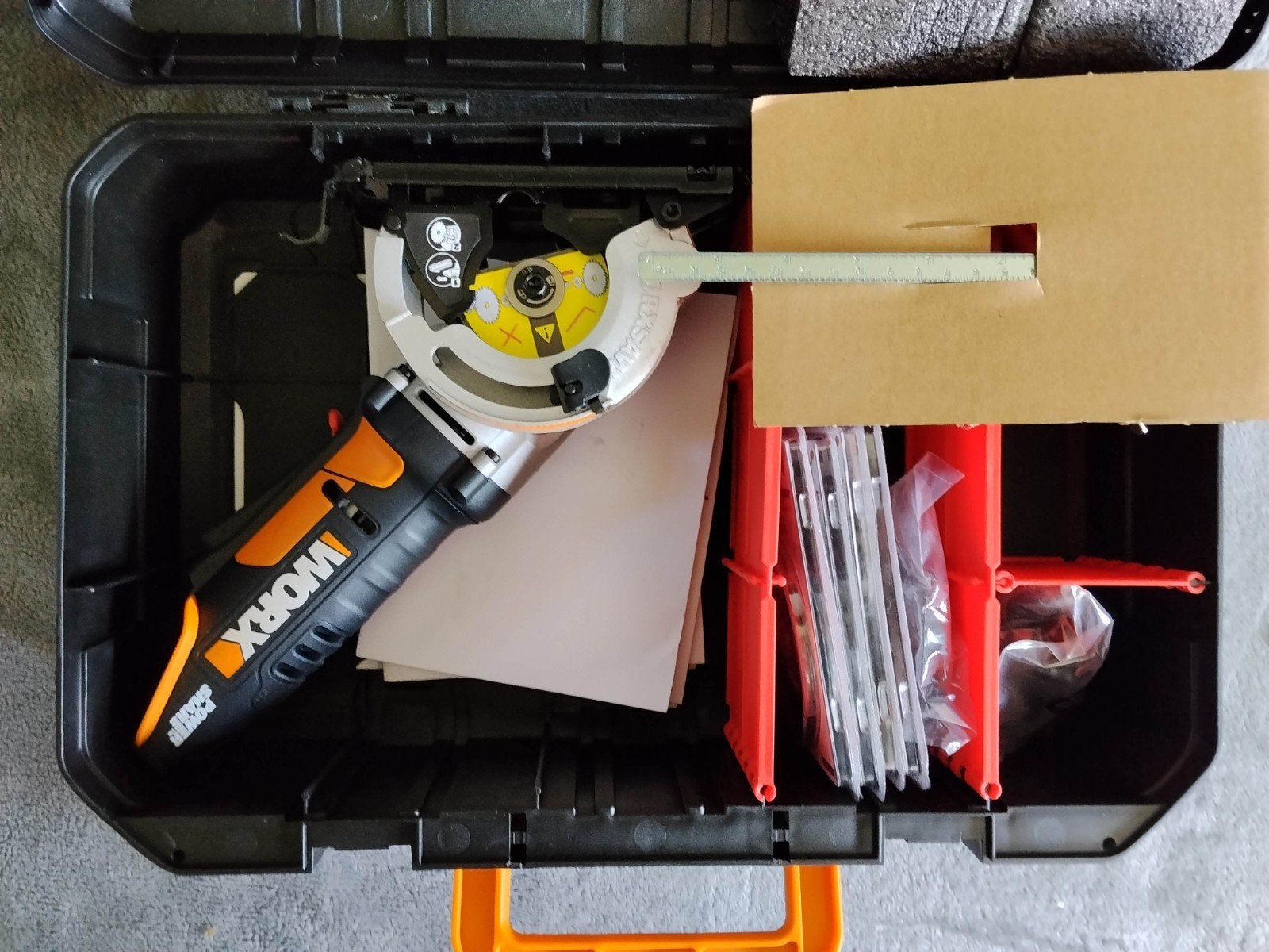 Worx scie circulaire wx527.9, Bricolage & Construction, Enlèvement
