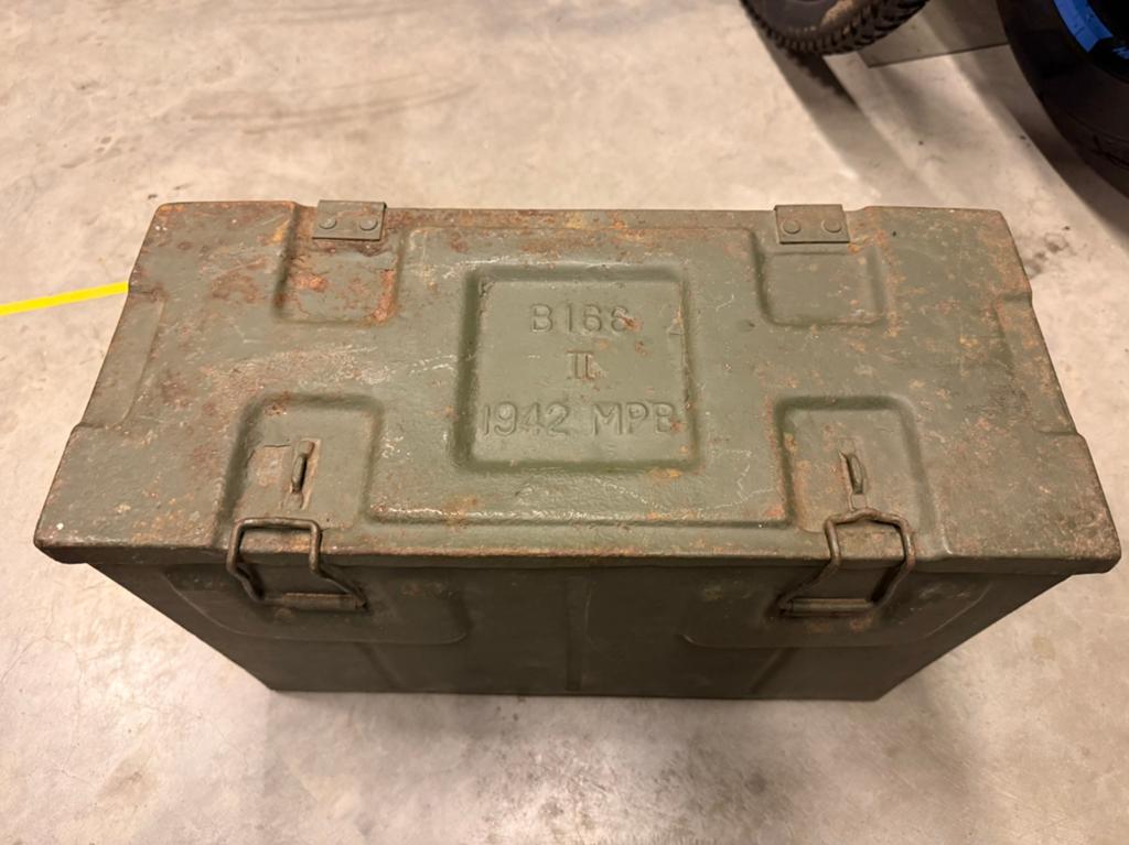 Caisse anglaise ww2 guerre militaria UK, Verzamelen, Militaria | Tweede Wereldoorlog, Ophalen of Verzenden