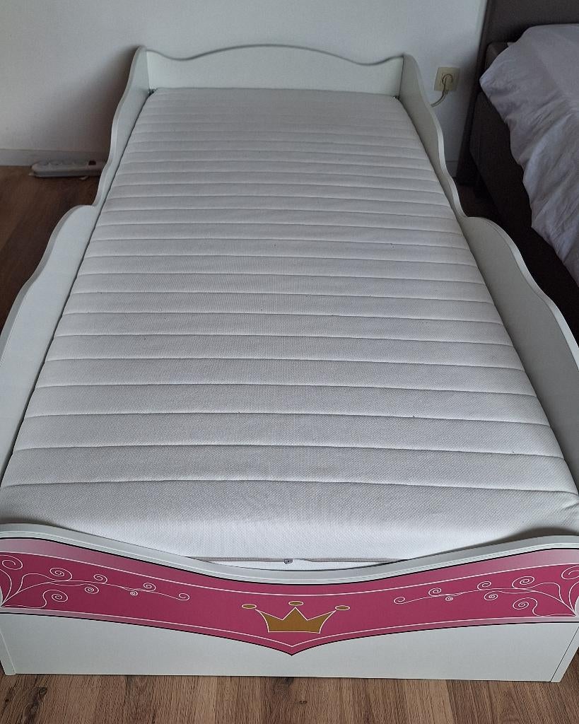 Prinsessenbed meisjes, Ophalen, Gebruikt, Matras